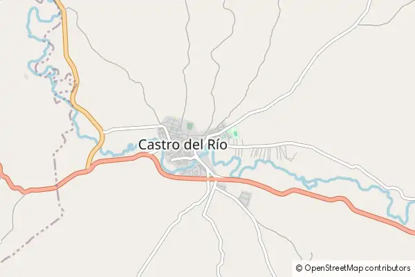 Mapa Castro del Río