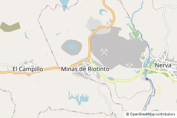 Mapa Minas de Ríotinto