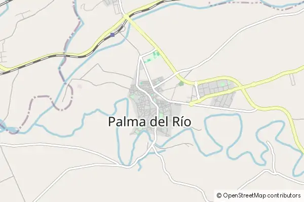 Mapa Palma del Río