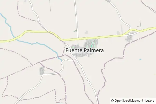 Mapa Fuente Palmera