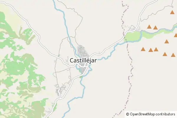 Mapa Castilléjar