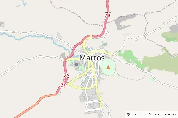 Mapa Martos