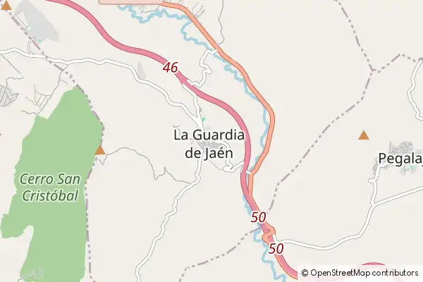 Mapa La Guardia de Jaén