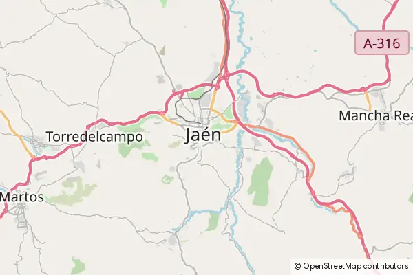 Mapa Jaén