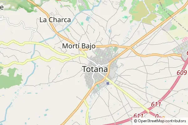 Mapa Totana