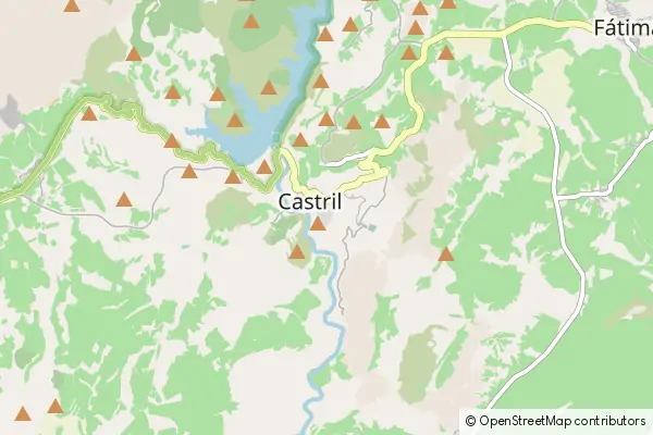 Mapa Castril De La Pena