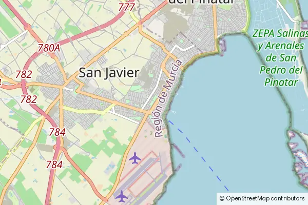 Mapa Santiago de la Ribera