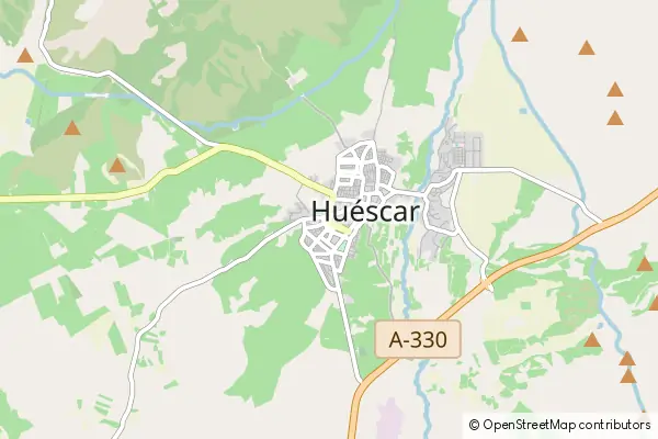 Mapa Huéscar