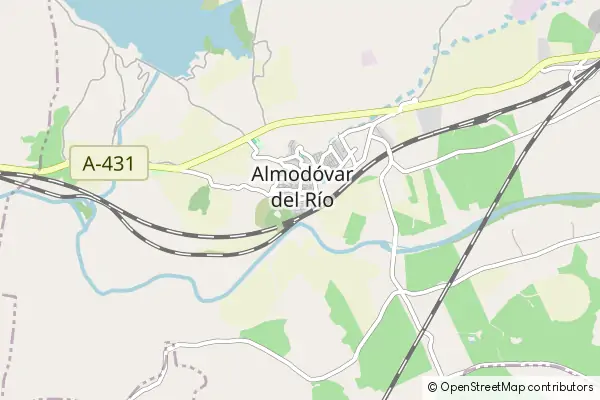 Mapa Almodóvar del Río