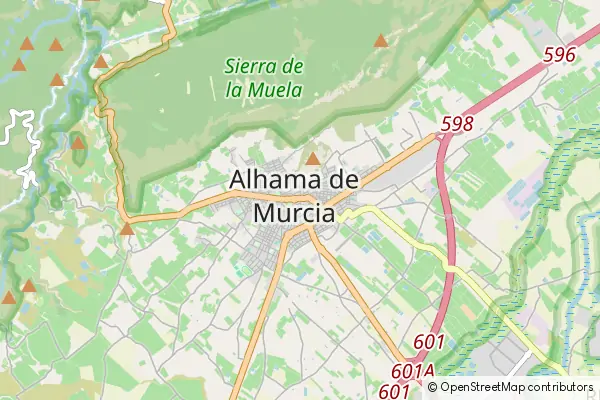 Mapa Alhama