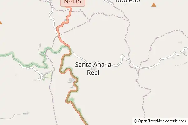 Mapa Santa Ana la Real