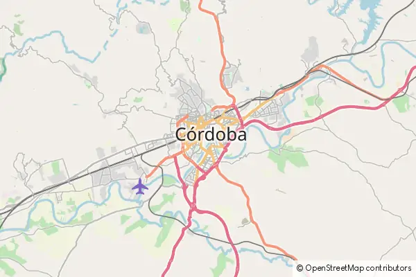 Mapa Kordoba