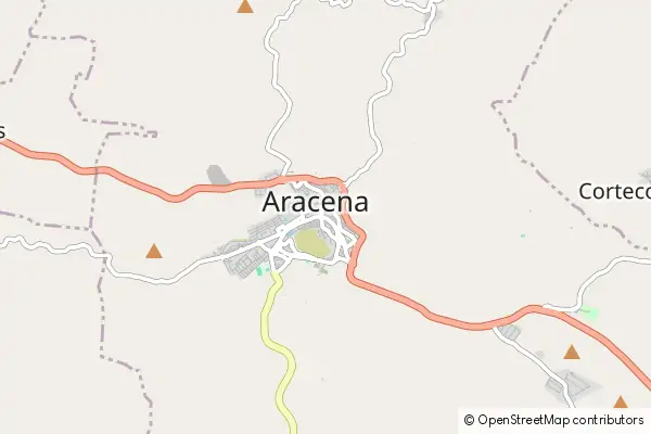 Mapa Aracena