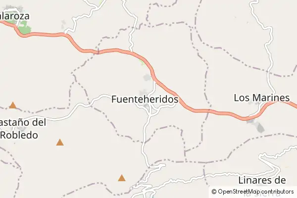 Mapa Fuenteheridos