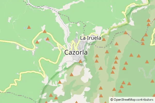 Mapa Cazorla