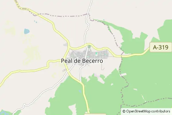 Mapa Peal de Becerro