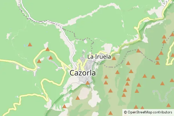 Mapa La Iruela