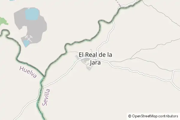 Mapa El Real de la Jara