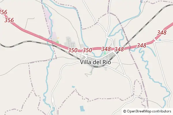 Mapa Villa del Río