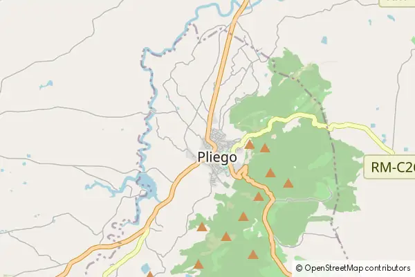 Mapa Pliego