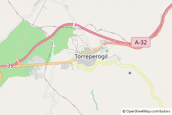 Mapa Torreperogil