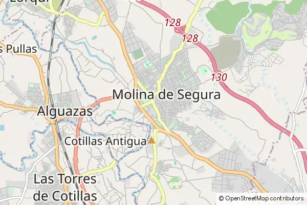 Mapa Molina de Segura