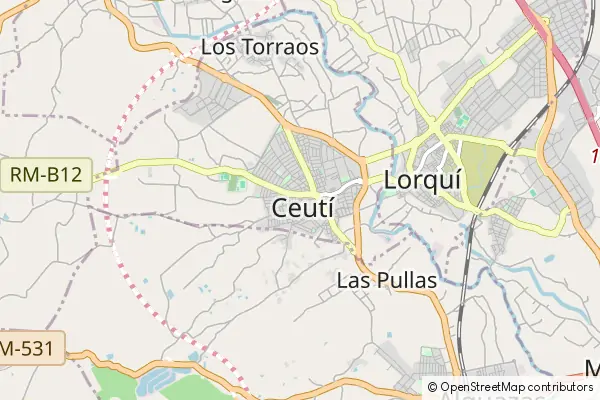 Mapa Ceuti