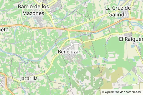 Mapa Benejúzar