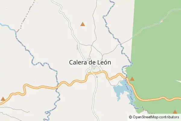 Mapa Calera de León