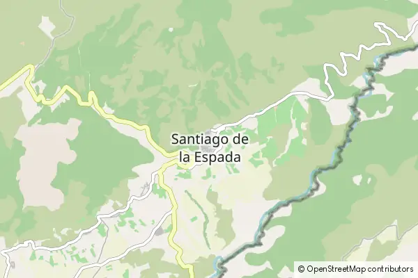 Mapa Santiago de la Espada