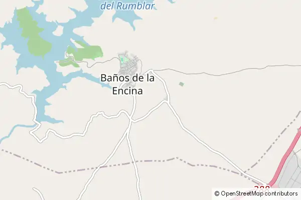 Mapa Baños de la Encina