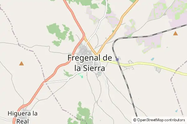 Mapa Fregenal de la Sierra