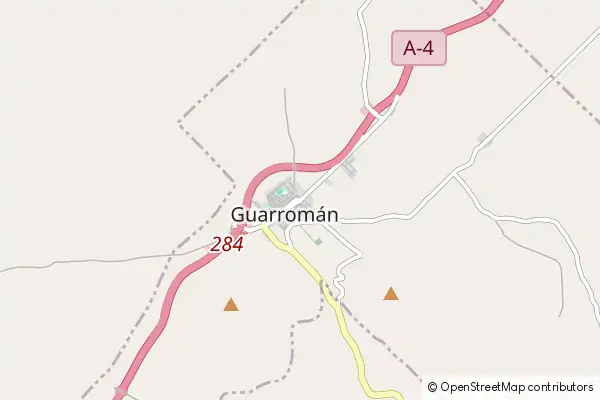 Mapa Guarromán