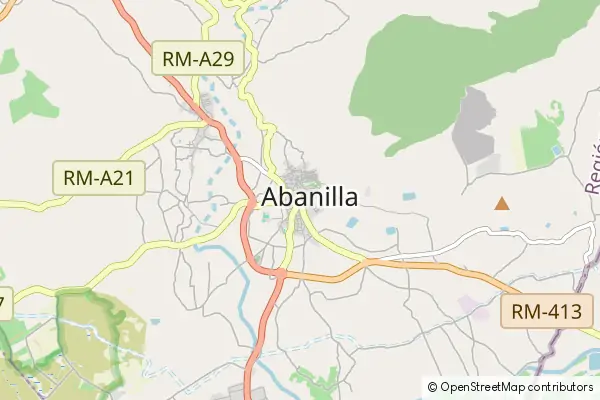 Mapa Abanilla