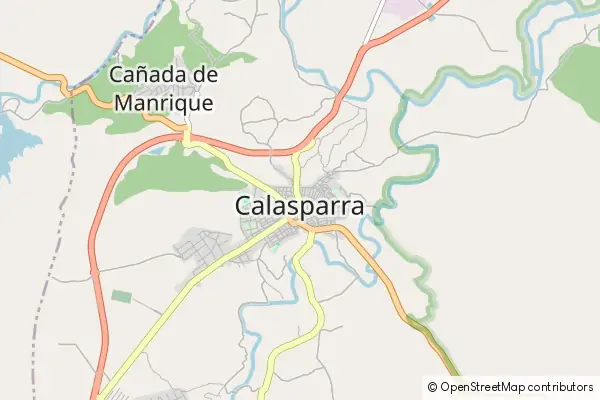 Mapa Calasparra