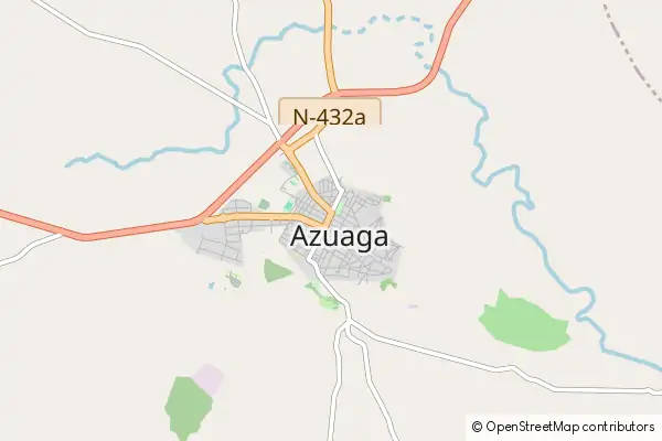 Mapa Azuaga