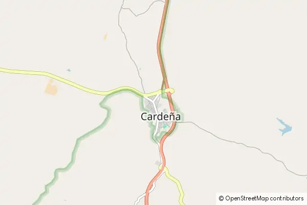 Mapa Cardeña