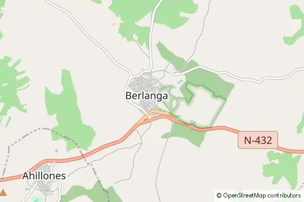 Mapa Berlanga