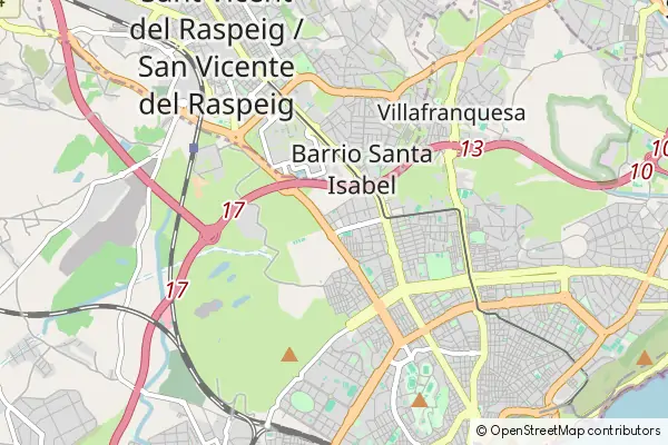Mapa Alcalali