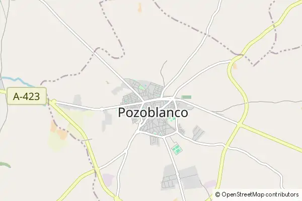 Mapa Pozoblanco