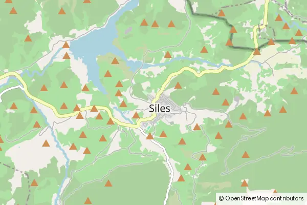 Mapa Siles