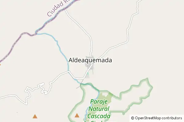 Mapa Aldeaquemada