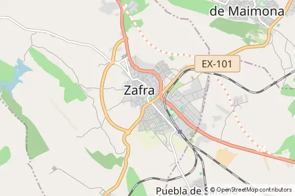 Mapa Zafra