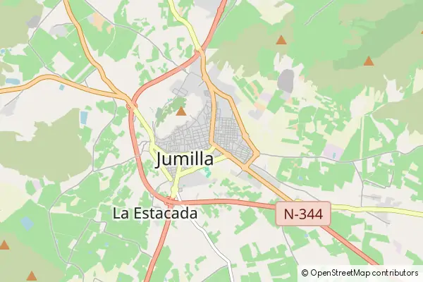 Mapa Jumilla