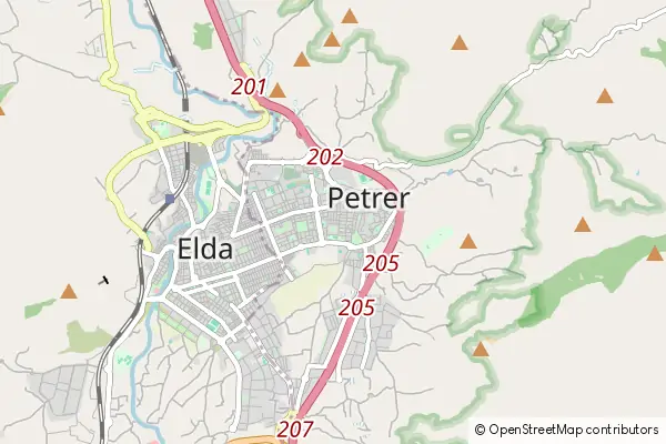 Mapa Petrer