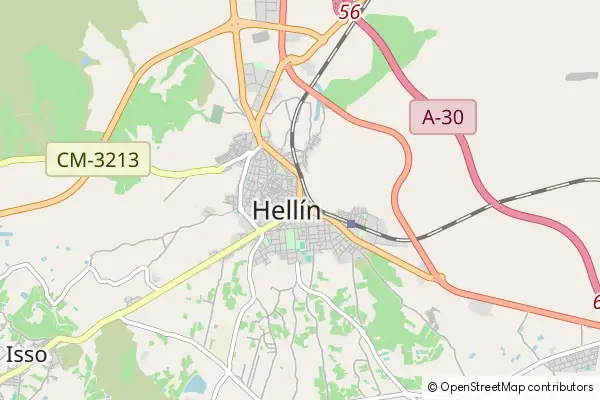 Mapa Hellín