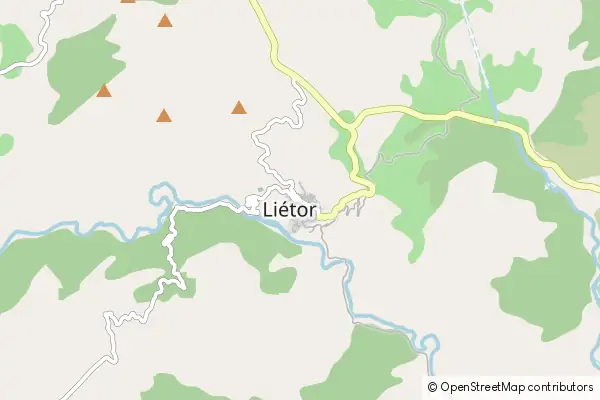 Mapa Liétor