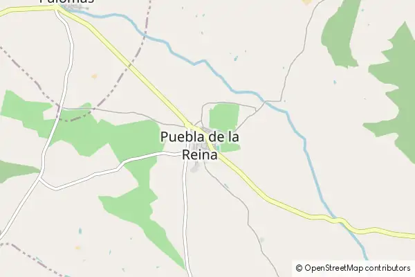 Mapa Puebla de la Reina