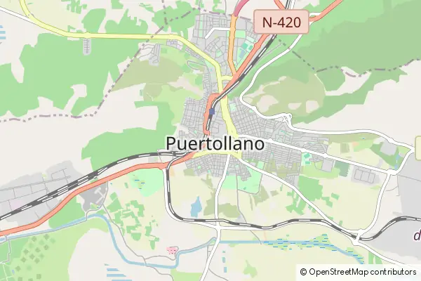 Mapa Puertollano