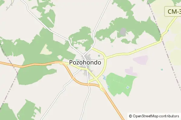 Mapa Pozohondo